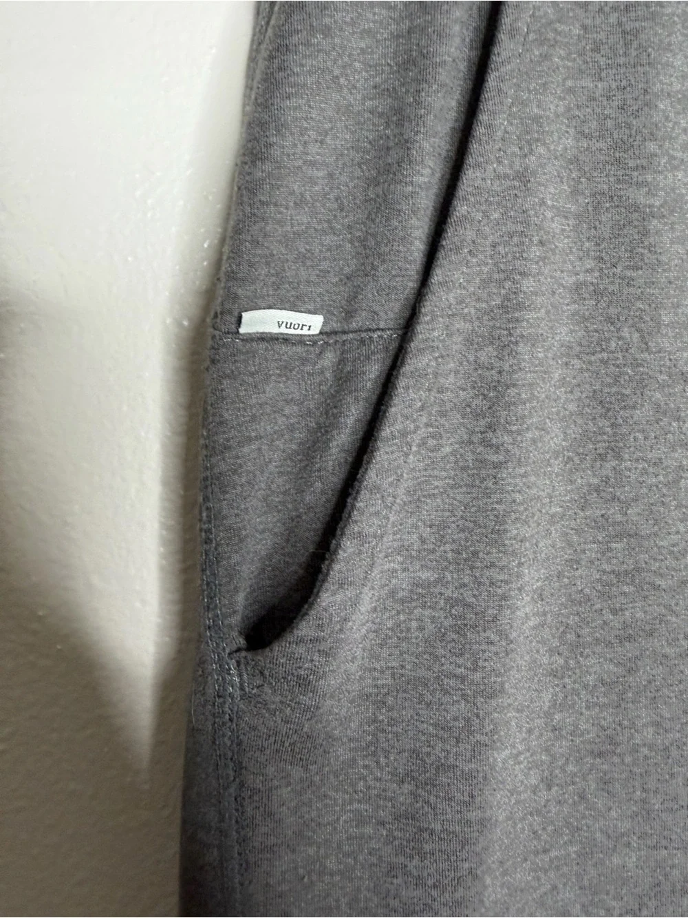 Vuori Mens Ponto Performance Pant Grey size Medium - Picture 5 of 12